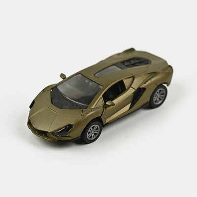 Die-Cast Model Car With Light & Music For Kids