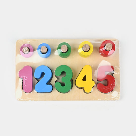 Wooden Rainbow Shape Digital Plate