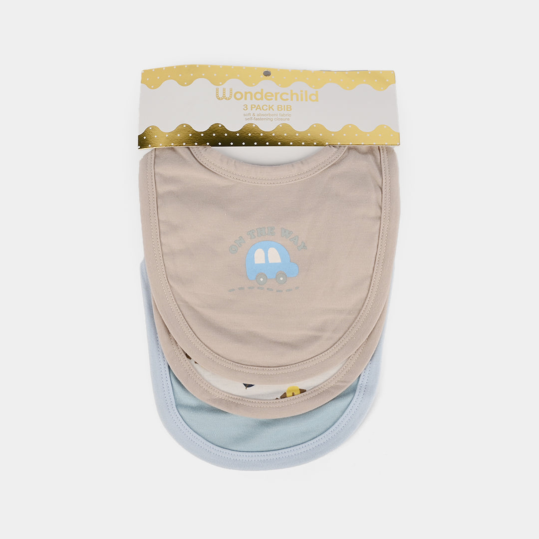 Baby Bibs Pack of 3PCs | Newborn