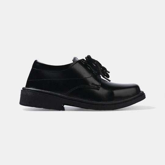Boys School Shoes TS-14A-BLACK