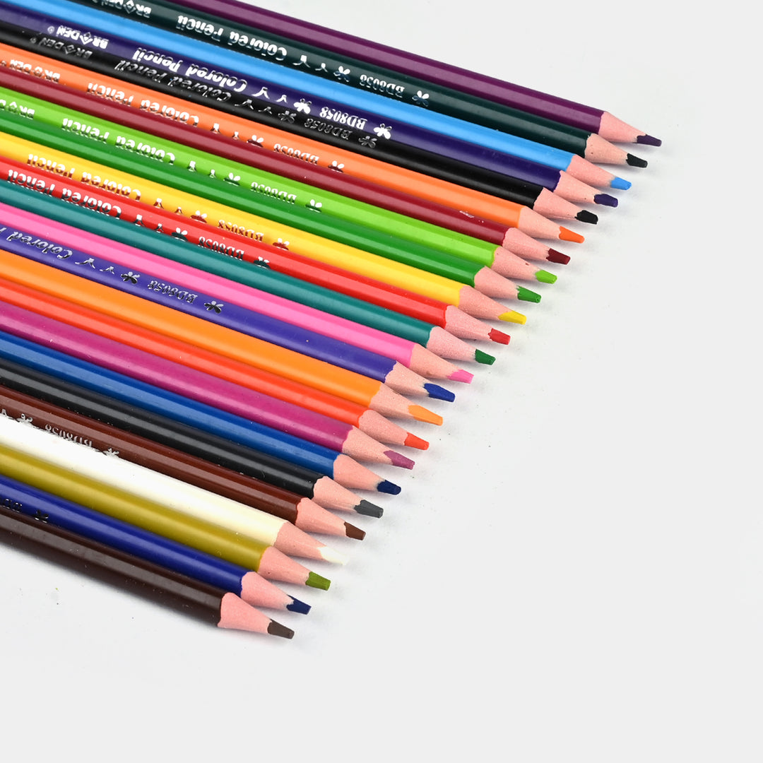 Braden Colored Pencils | Vivid & Break-Resistant | 24PCs