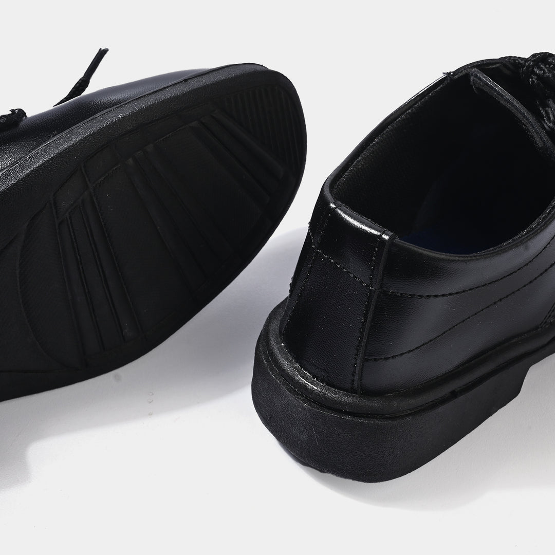 Boys School Shoes TS-14A-BLACK