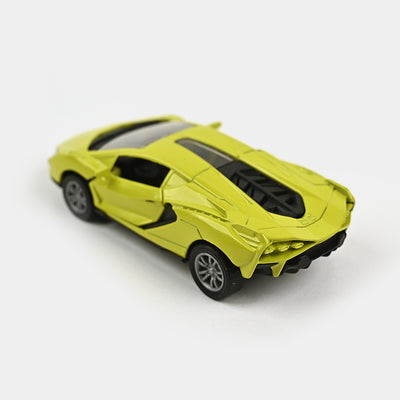 Die-Cast Model Car With Light & Music For Kids