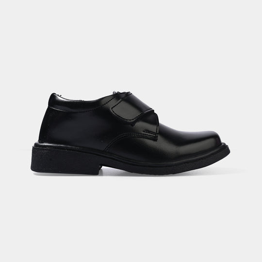 Boys School Shoes TS-12A-BLACK