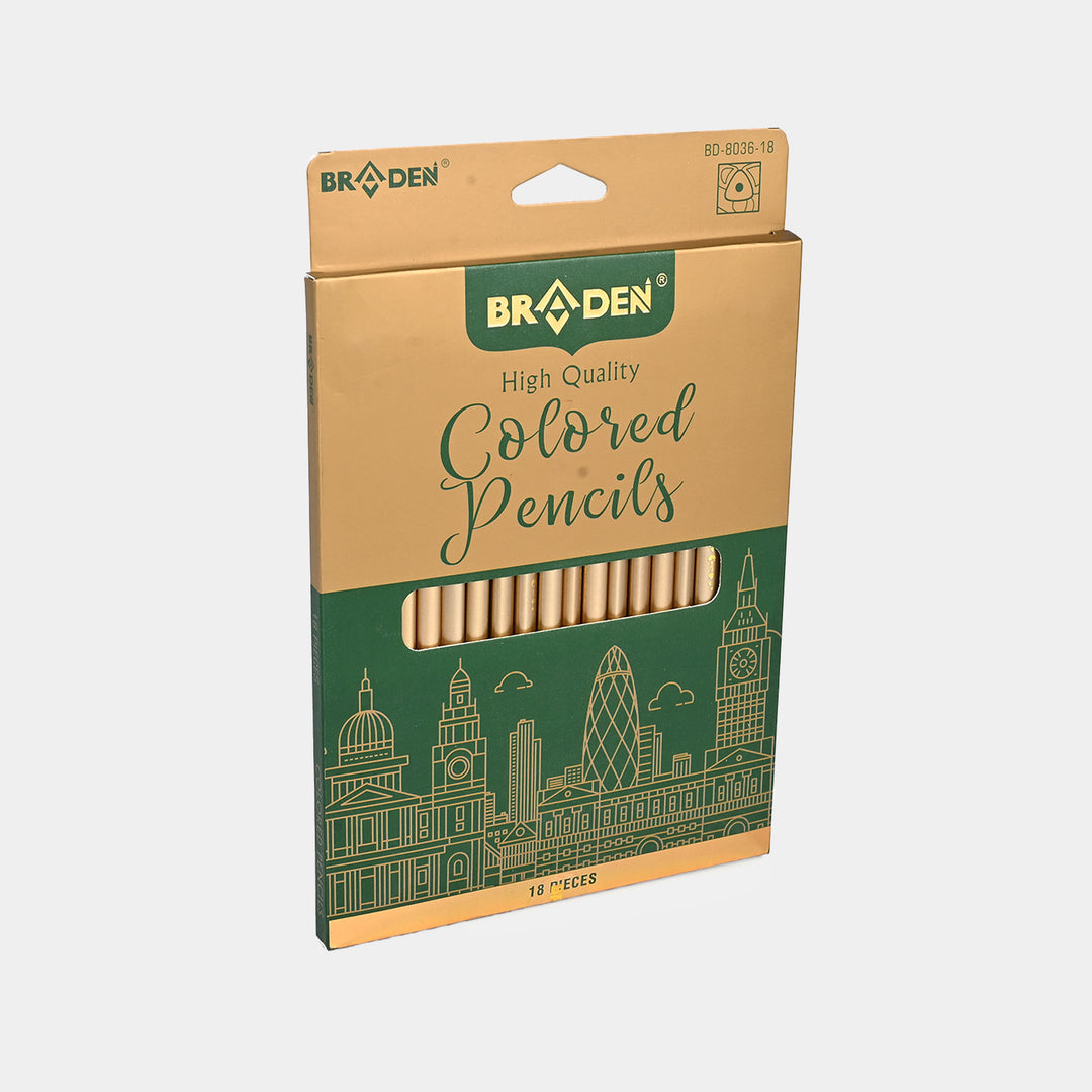 Braden Color Pencil | 18Pcs
