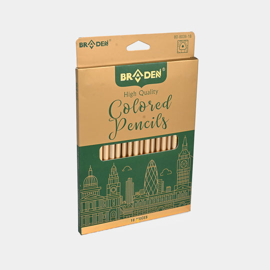Braden Color Pencil | 18Pcs