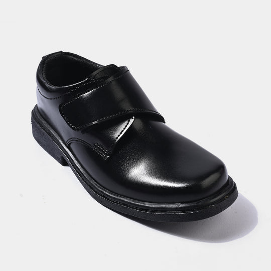 Boys School Shoes TS-12A-BLACK