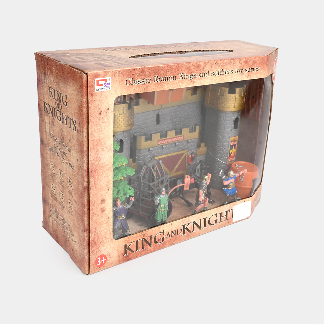 Classic Roman Kings and Soldiers Castle Play Set