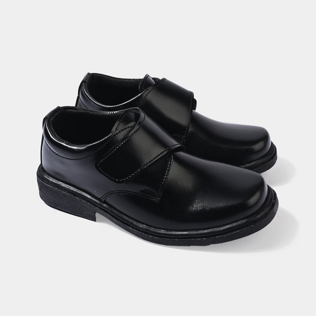 Boys School Shoes TS-12A-BLACK