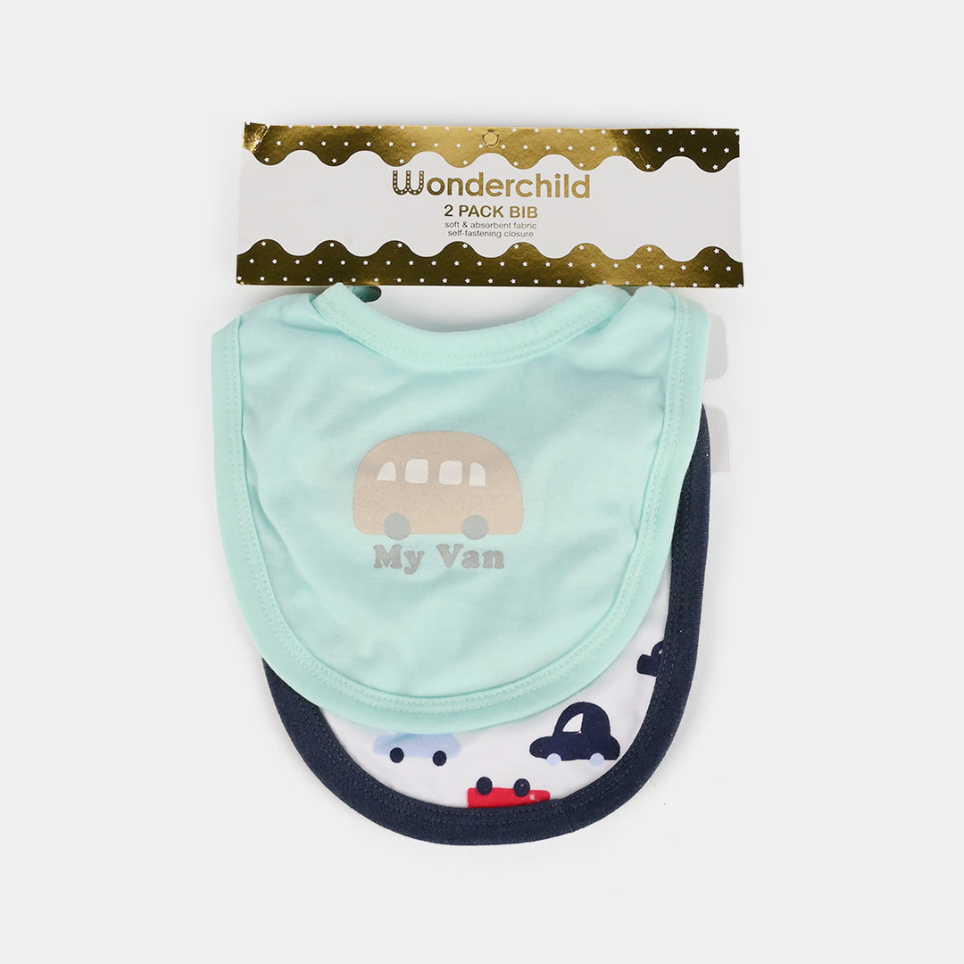 Baby Bibs Pack of 2PCs | Newborn