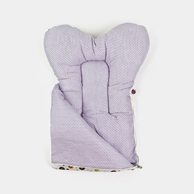 Carry Nest Heart Printed White & Purple