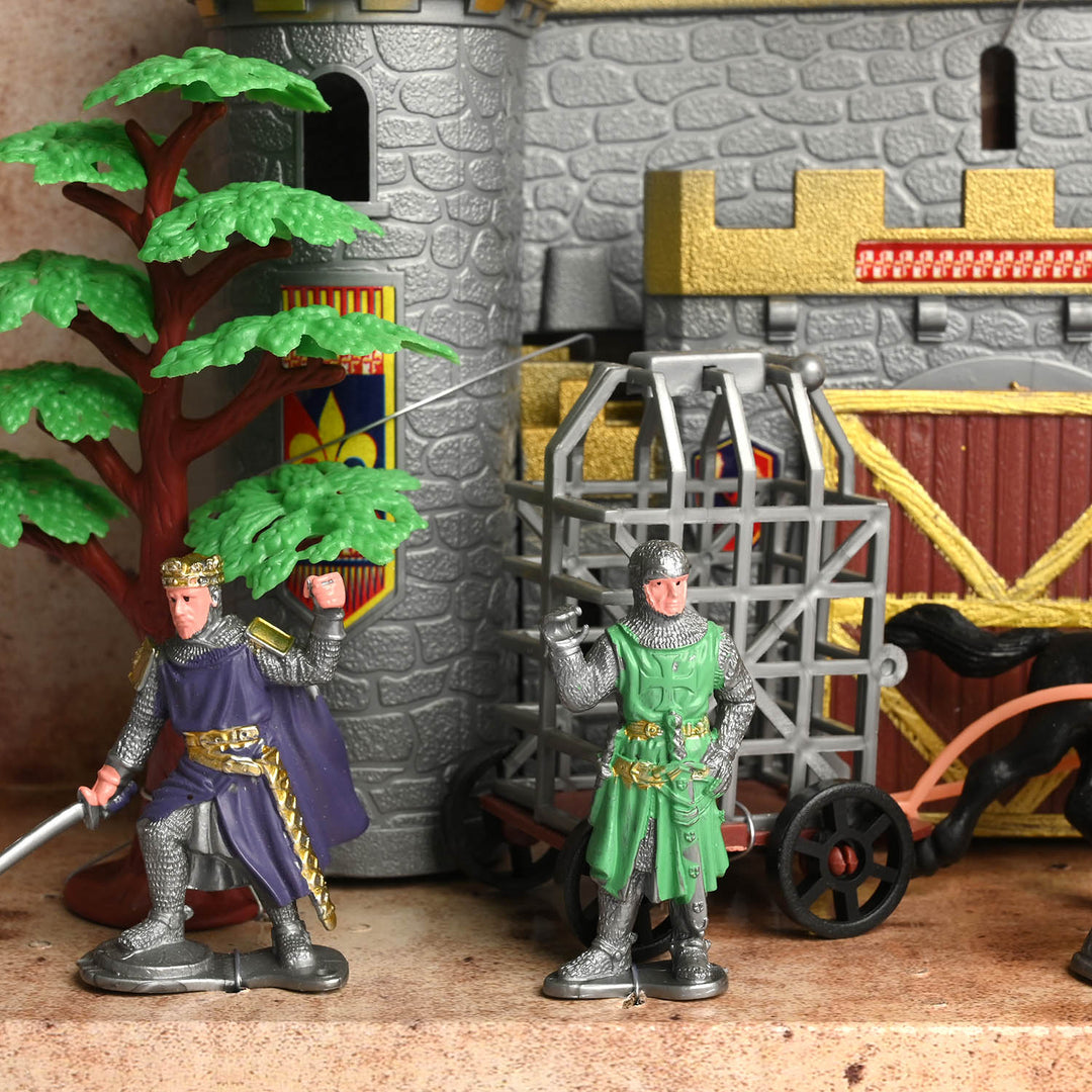 Classic Roman Kings and Soldiers Castle Play Set