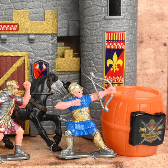 Classic Roman Kings and Soldiers Castle Play Set