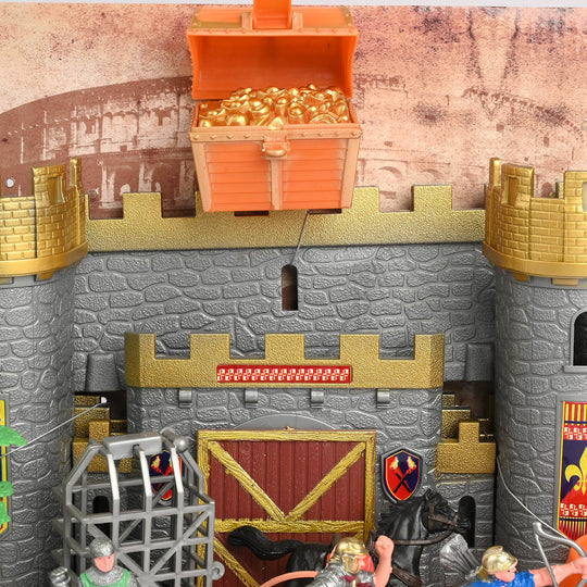 Classic Roman Kings and Soldiers Castle Play Set