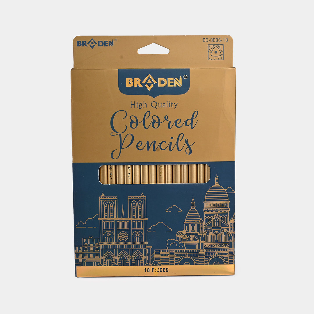 Braden Color Pencil | 18PCs