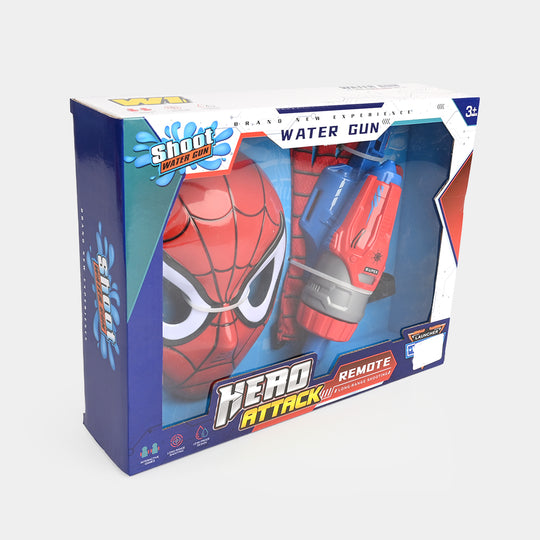 Hero Attack Shoot Water Blaster Set