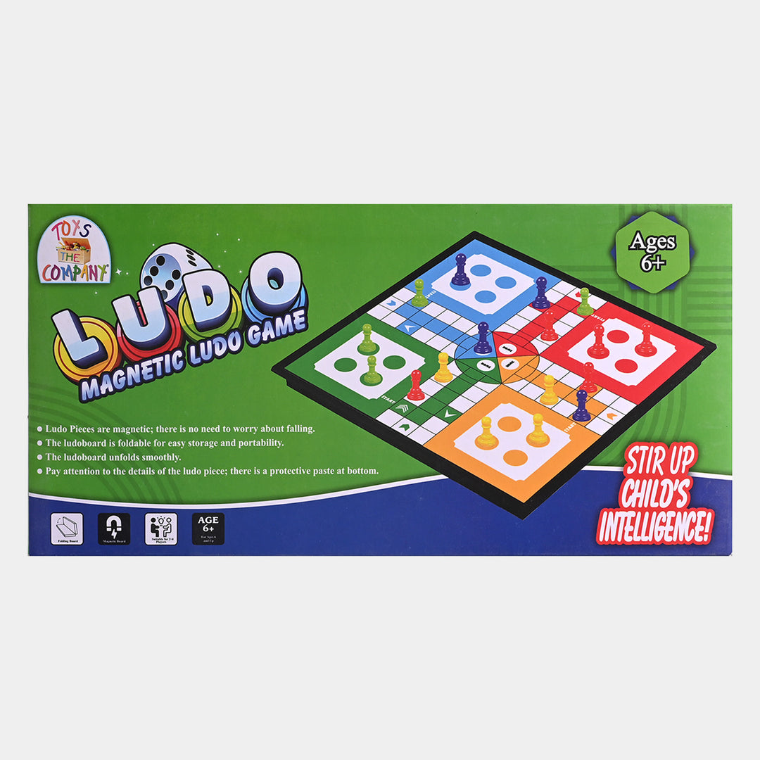 Childs Intelligence Magnetic Ludo Game