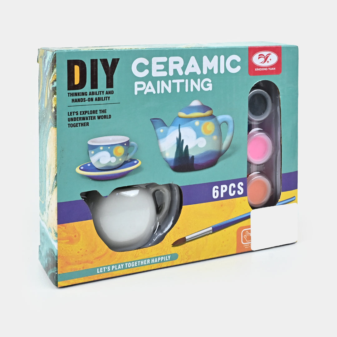 Painting Tea Set For Kids