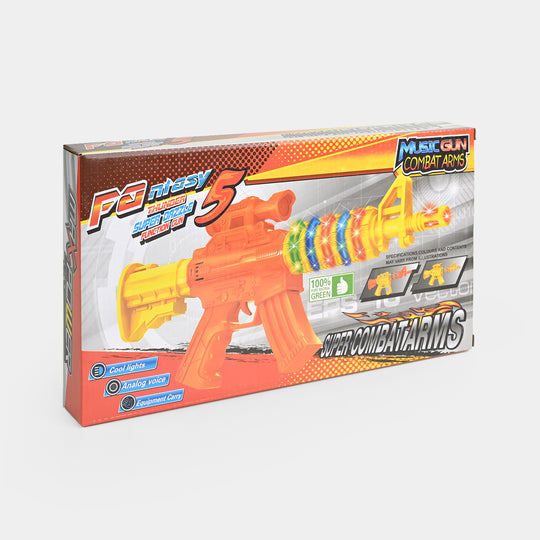 Electric Toy Gun with Light & Music For Kids