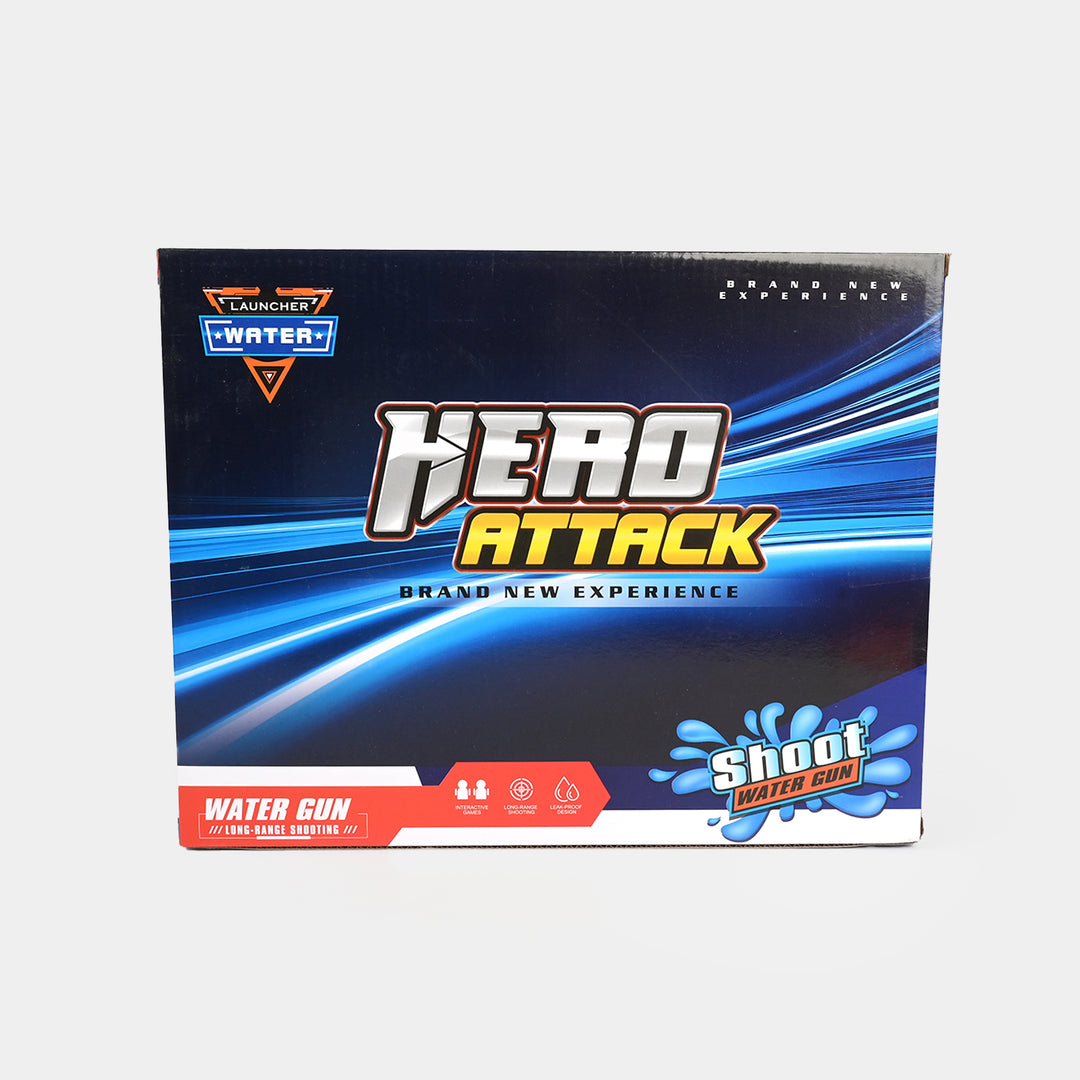 Superhero Action Water Gun with Mask Play Set