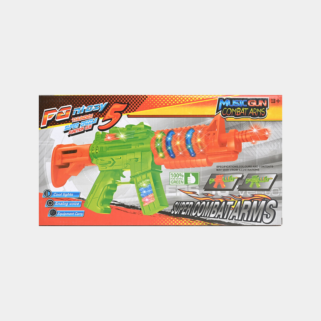 Electric Toy Gun with Light & Music For Kids