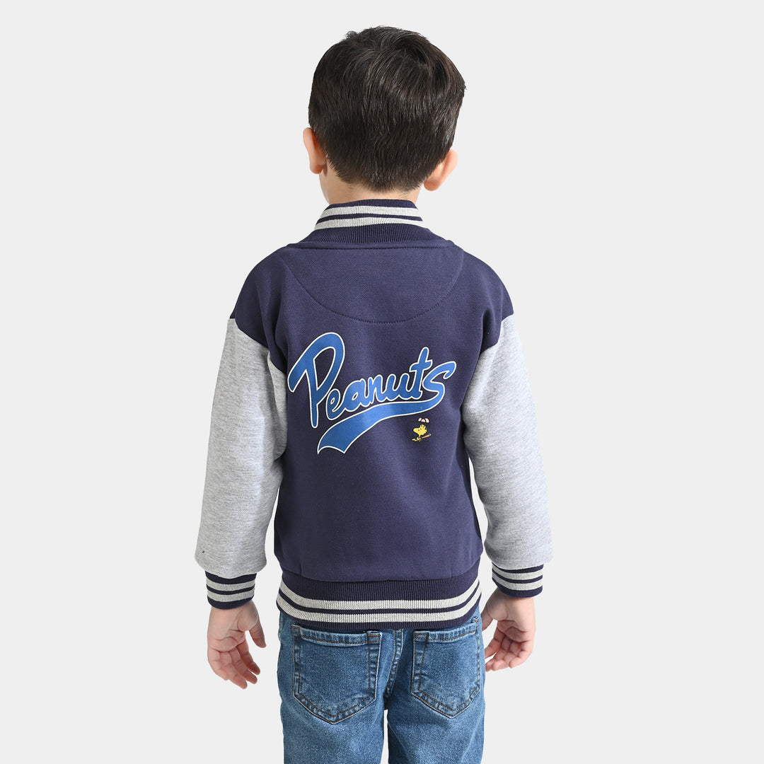 Boys Fleece Knitted Jacket Character