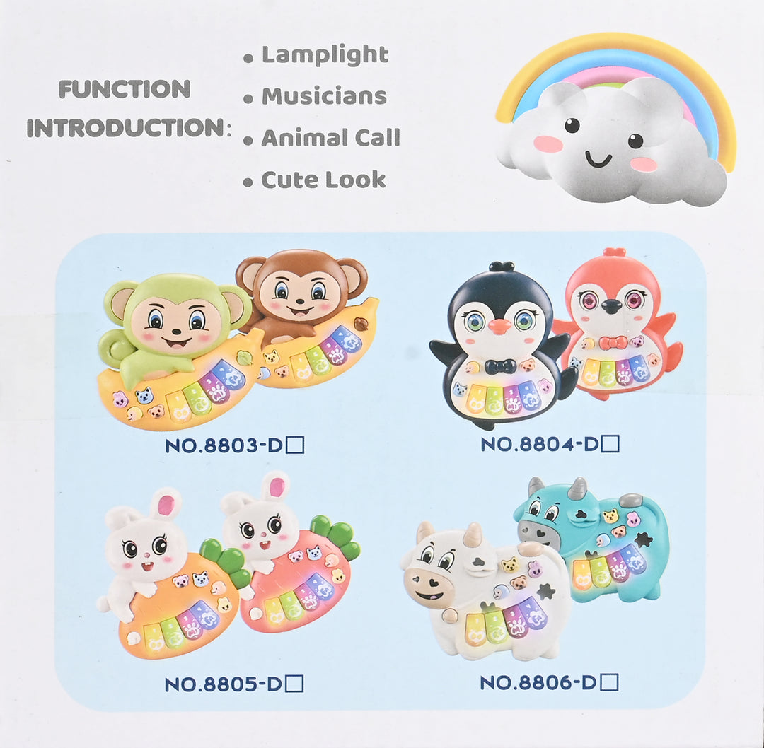 Cute Musical Paino with Light & Music for Kids