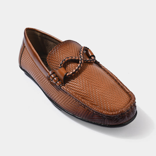 Boys Loafer SS-001-BROWN