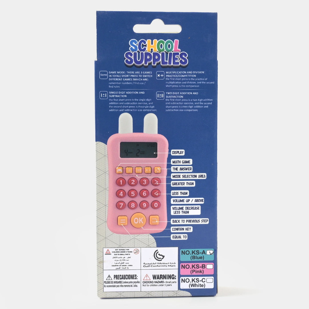 Kids Calculator With Sound