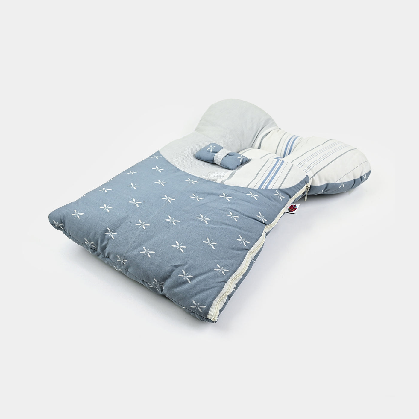 Carry Nest Heart Printed Blue & White