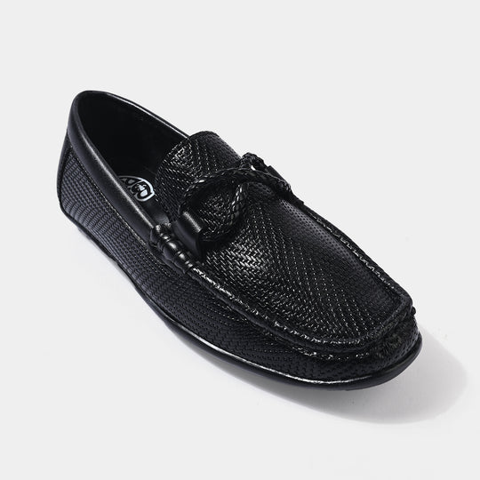 Boys Loafer SS-001-BLACK