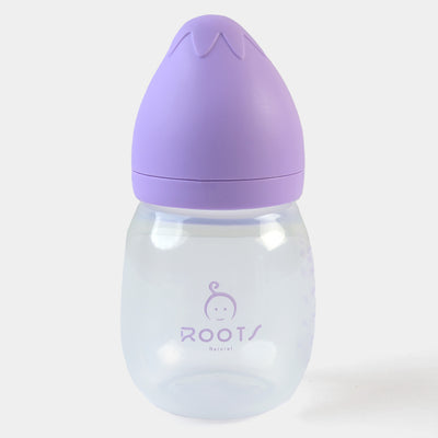 Wide-Neck Baby Feeder Bottle | 180ML | Purple| J1012