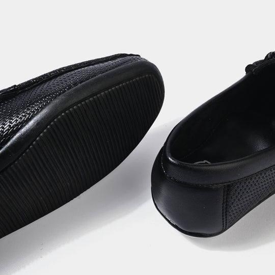 Boys Loafer SS-001-BLACK
