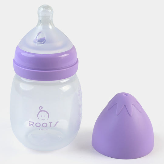 Wide-Neck Baby Feeder Bottle | 180ML | Purple| J1012