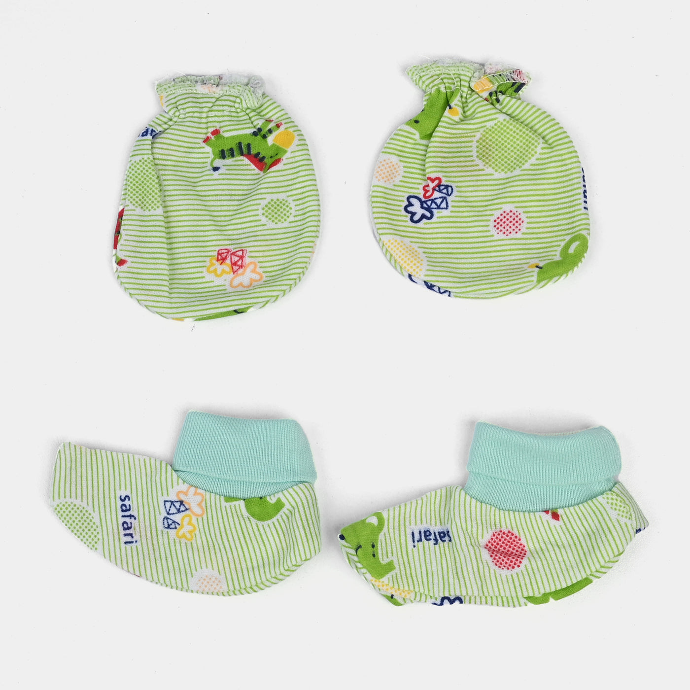 Baby Cap/Hat+Socks+Mittens 3PCs Set