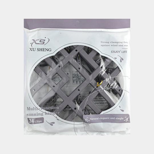 Laundry Cloth Hanger Clips Set | 24Pcs
