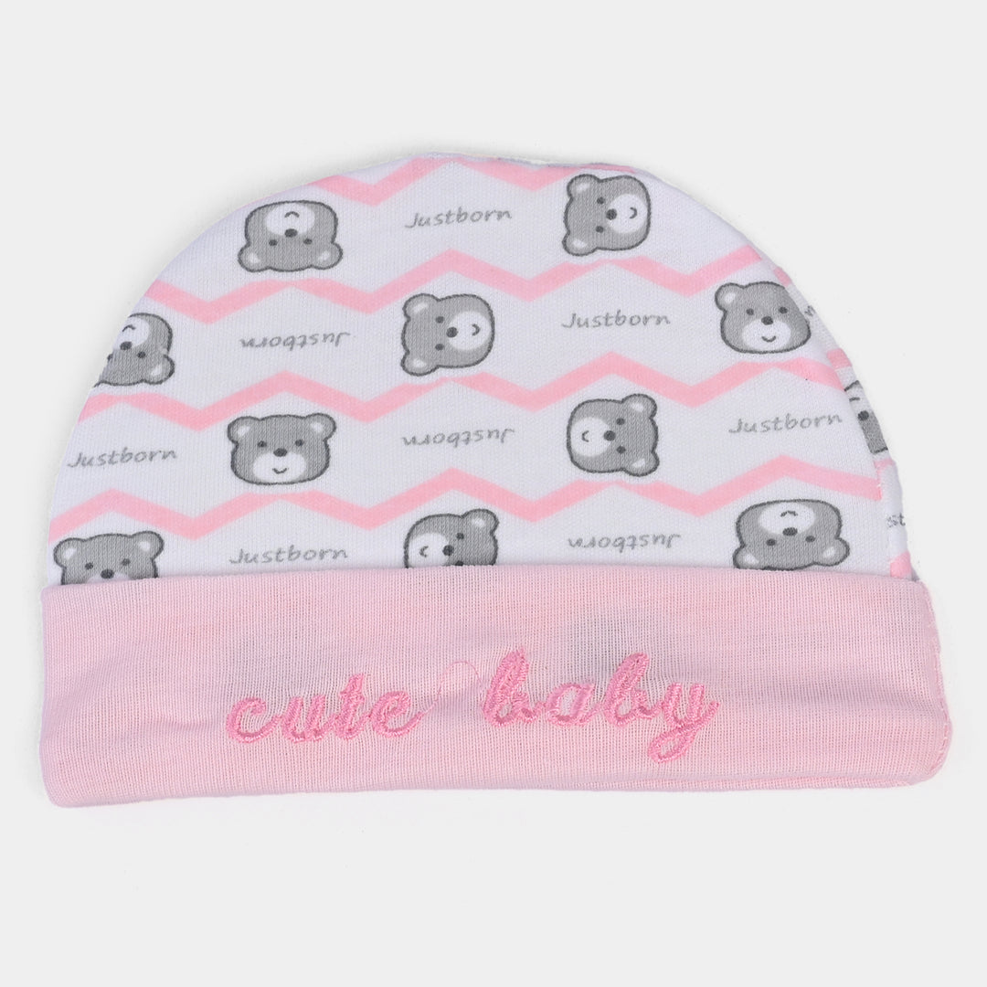 Baby Cap/Hat+Socks+Mittens 3PCs Set