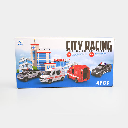 City Racing Armored Model Car Set