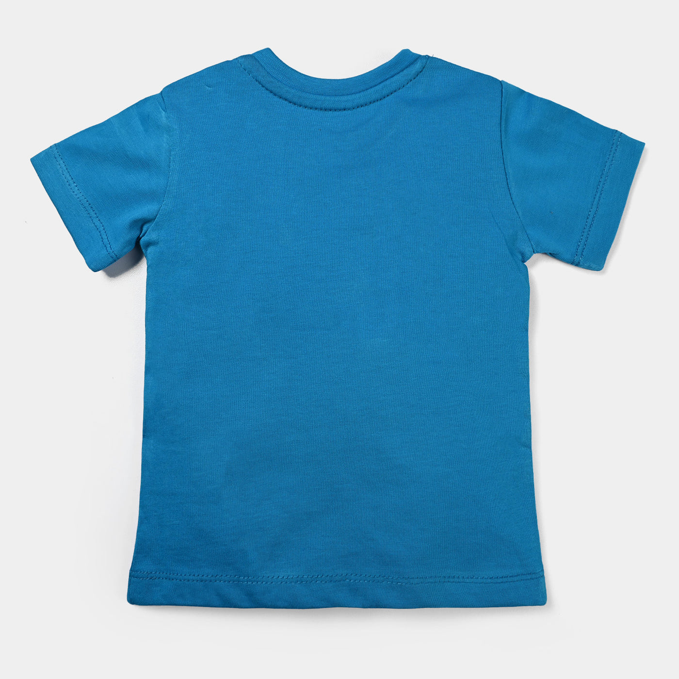 Infant Boys Slub Jersey T-Shirt Strong Animals-Blue