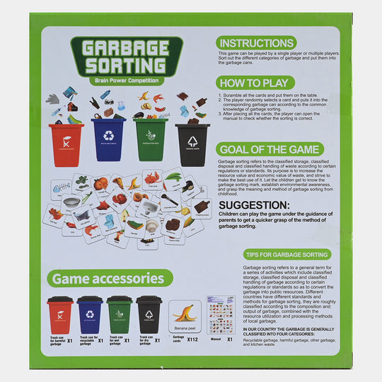 Garbage Sorting Game For Kids