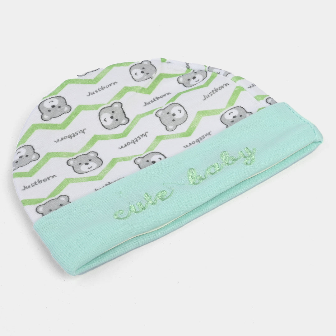 Baby Cap/Hat+Socks+Mittens 3PCs Set