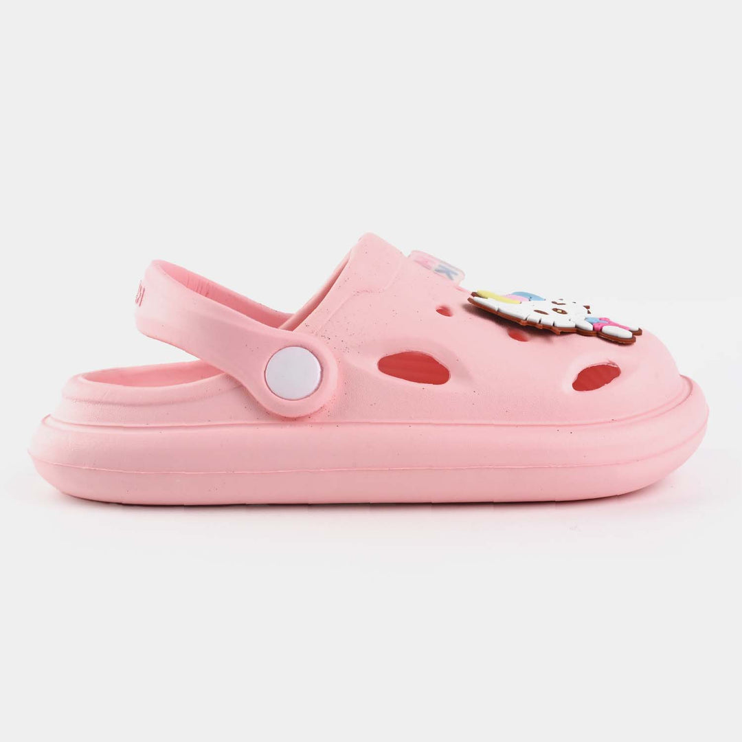 Girls Clogs 118-6-Pink