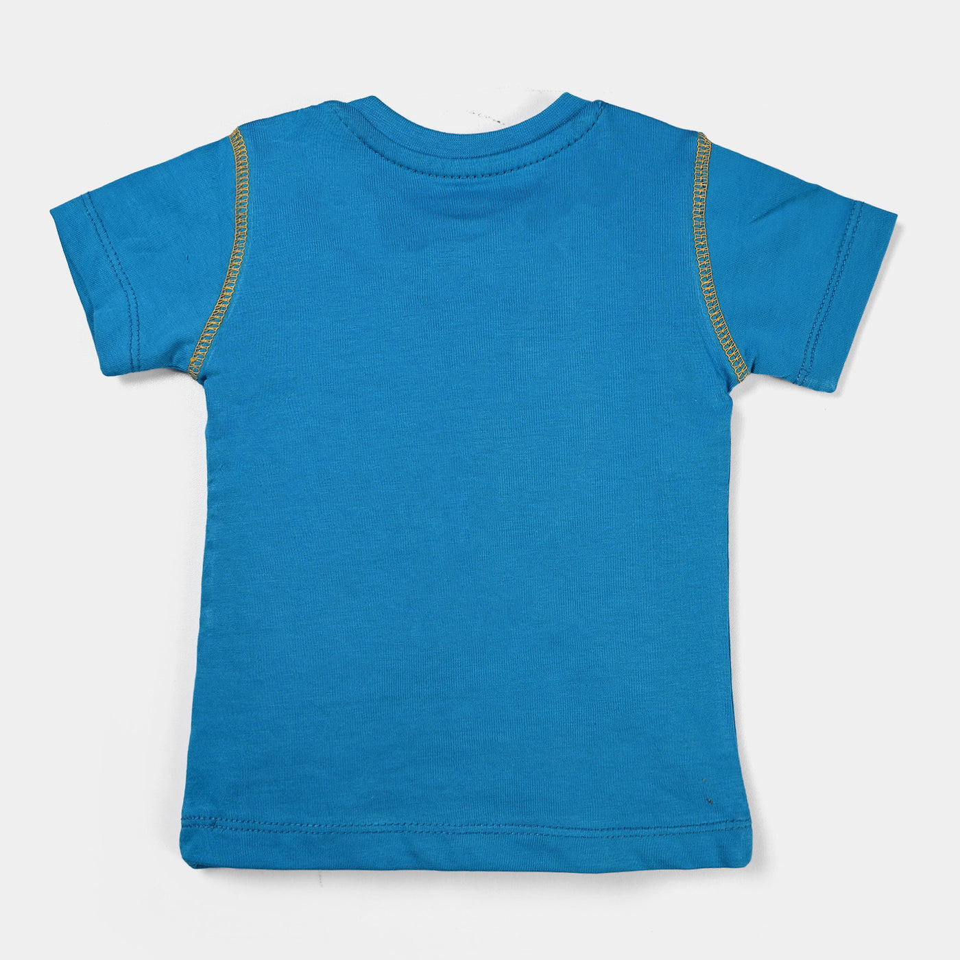 Infant Boys Slub Jersey T-Shirt Tiger-Blue
