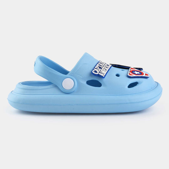 Boys Clogs 118-4-Blue