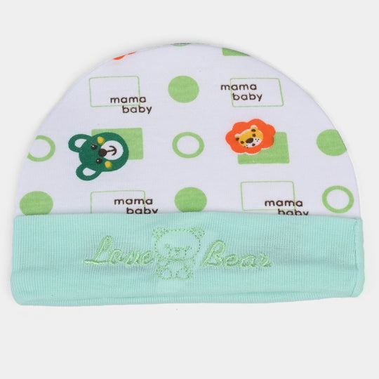 Baby Cap/Hat+Socks+Mittens 3PCs Set