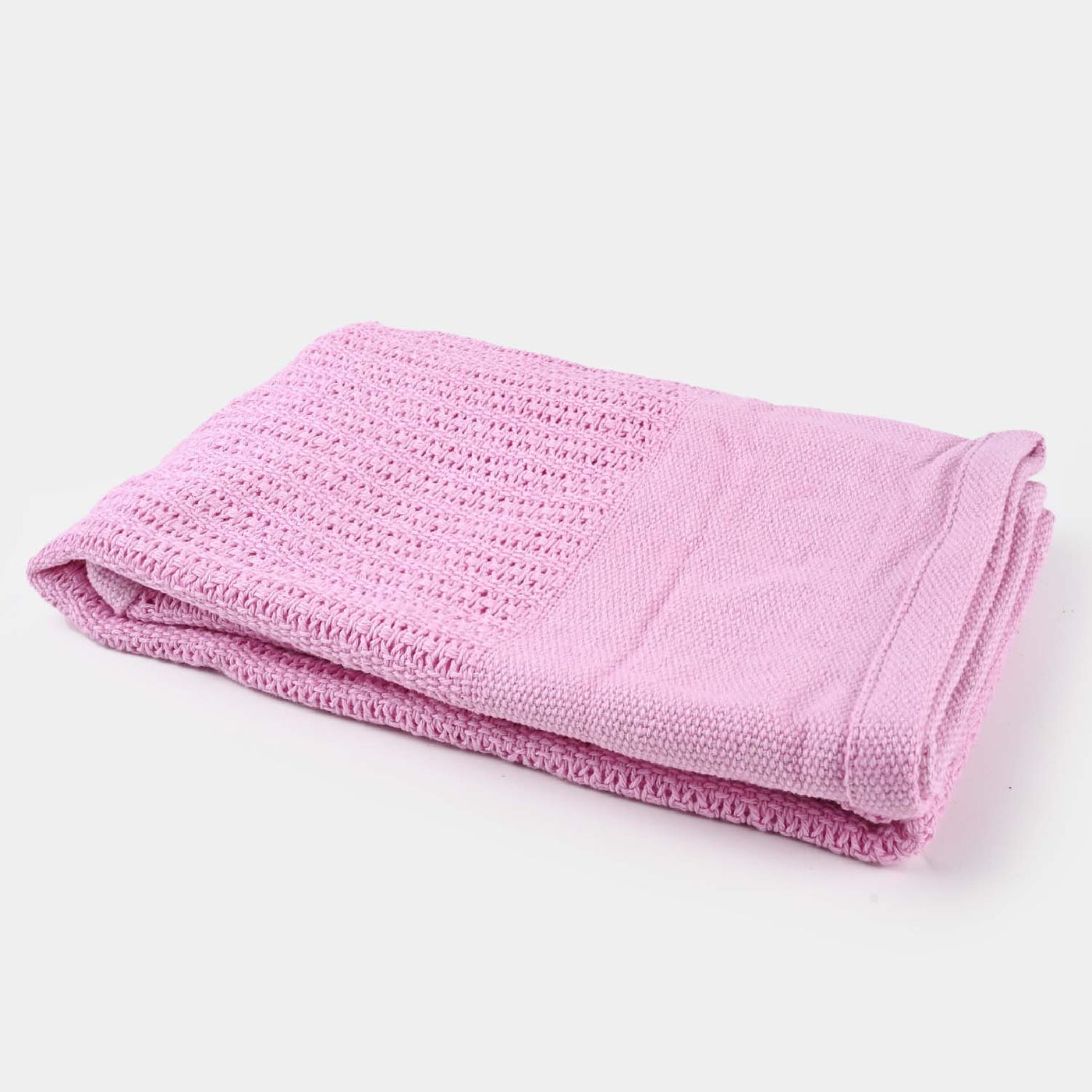 Baby Knitted Blanket New | Pink