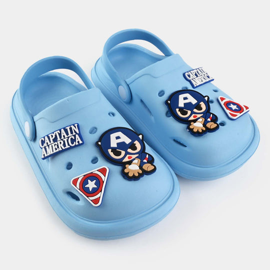 Boys Clogs 118-4-Blue