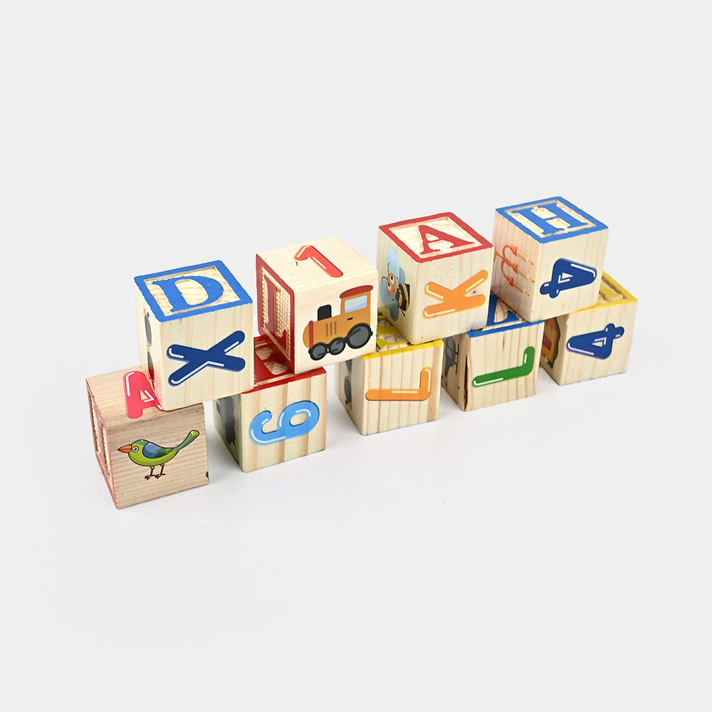 Wooden Alphabet Number Blocks – Fun Learning For Kids