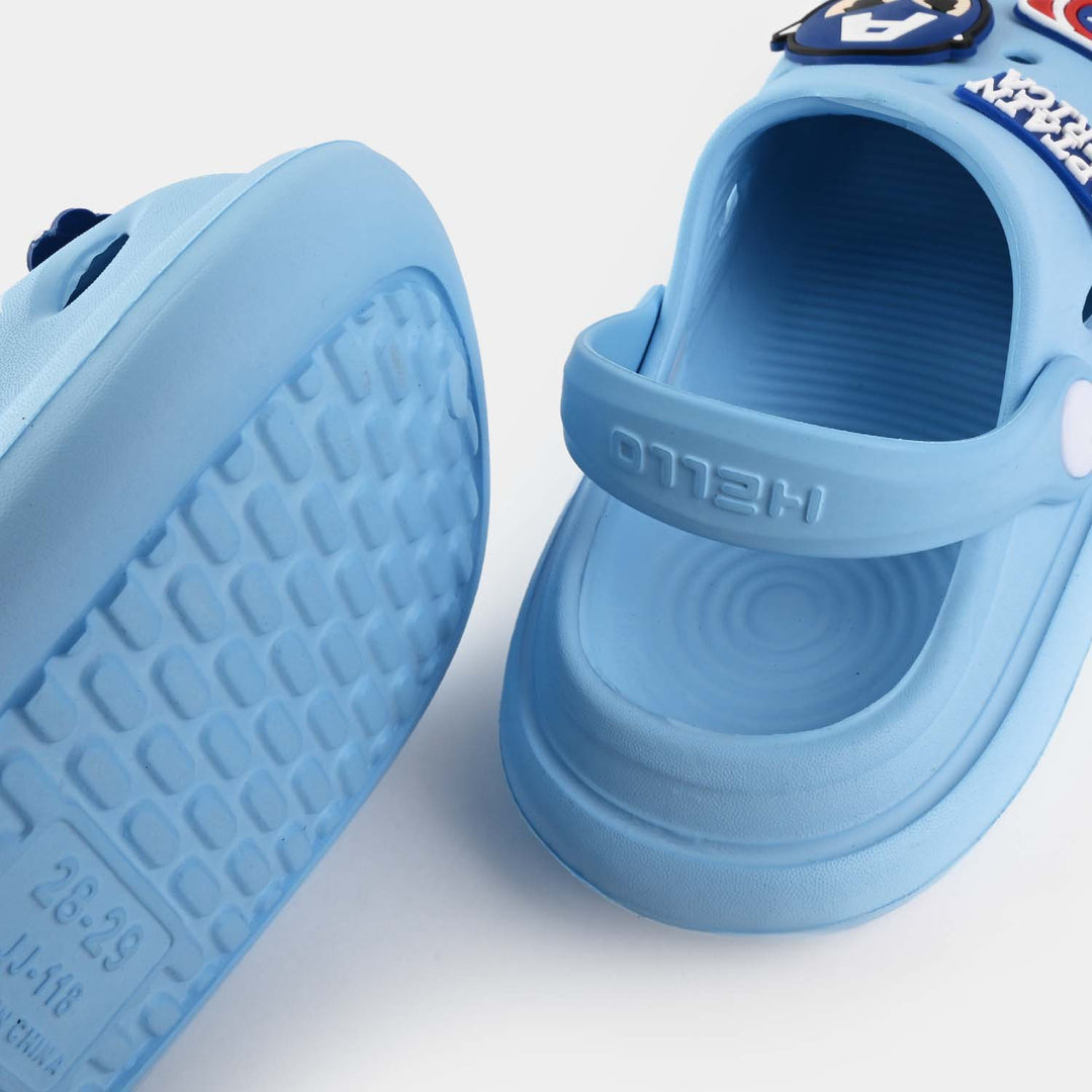 Boys Clogs 118-4-Blue