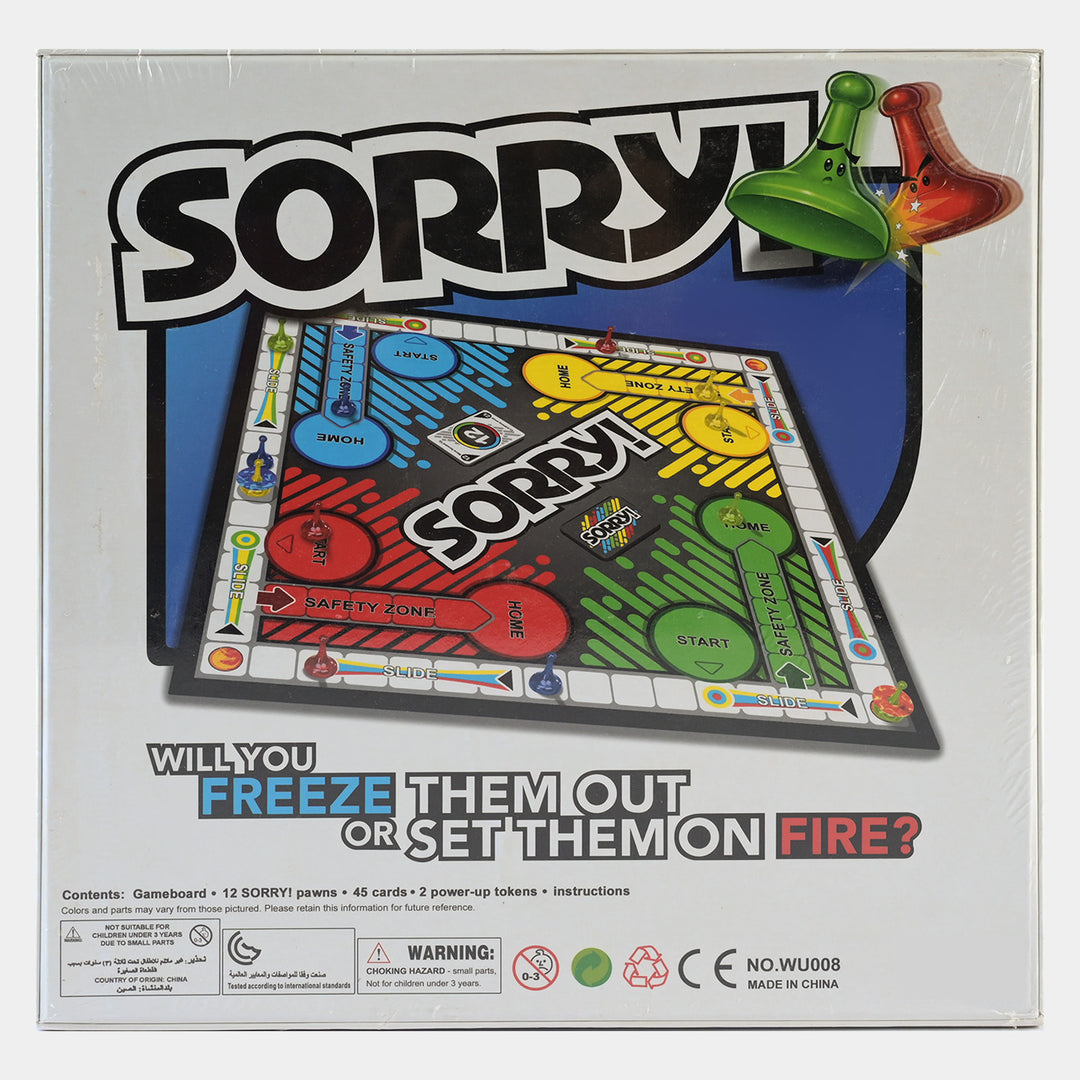 Sorry Ludo Game For kids